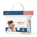MumBuds USA ZIPLOCK PACK Ultrathin Baby Diapers Size-3 Medium (7–12 kg) – 40 pcs Tape Style